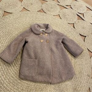 Jessica Simpson | Warm Pea Coat toddler tan 24m